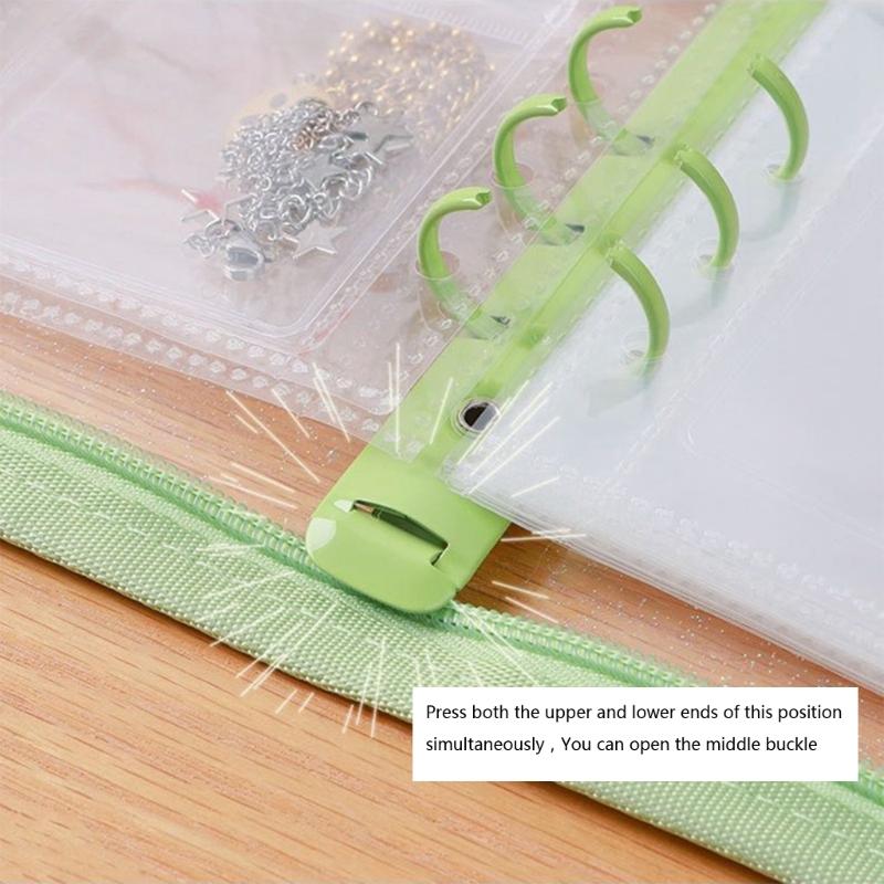 Jewelry Storage Solution with Individual Pockets Dust Proof Jewelry Holder with Fashionable Look for Women