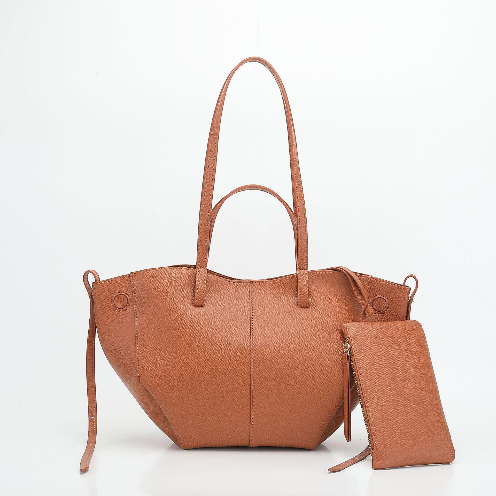 

H3B French High-Value Fashion Tote Bag, Premium Portable Large-Capacity Shoulder Underarm Women S Bag 42*8.5*25 коричневый