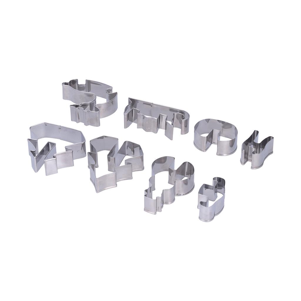 Ausstechformen Edelstahl Keksausstecher für Kuchen Gebäck Dekorationszubehör