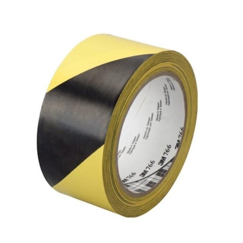 3M 3M YELLOW/BLACK FLOOR MARKING TAPE 50mmX33m