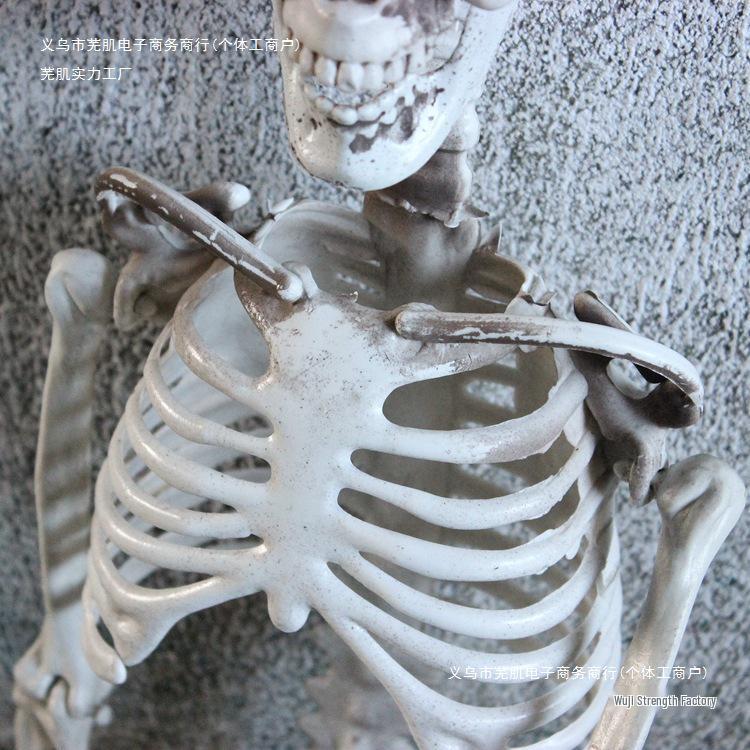 Halloween Hanging Skeleton Ghost: Scary Haunted House Prop