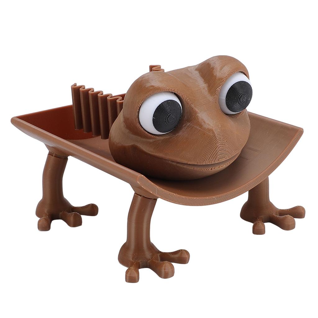 Frog Toilet Paper Holder Tissue Paper Roll Storage Stand for Bathroom Shelf Countertop Floor