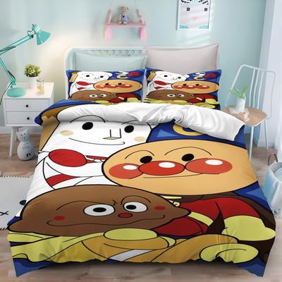 Baby Duvet Cover Bread Superman Decor Cartoon Children's Bedroom Set Quilt Covers 100%Pillowcase Kids Bedding Set Holiday Gifts