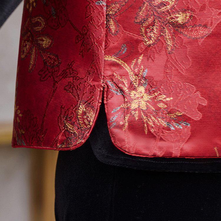 2026 Chinese Embroidered Vest Three-Piece Set for Mature Women - Elegant National Style Spring Outfit