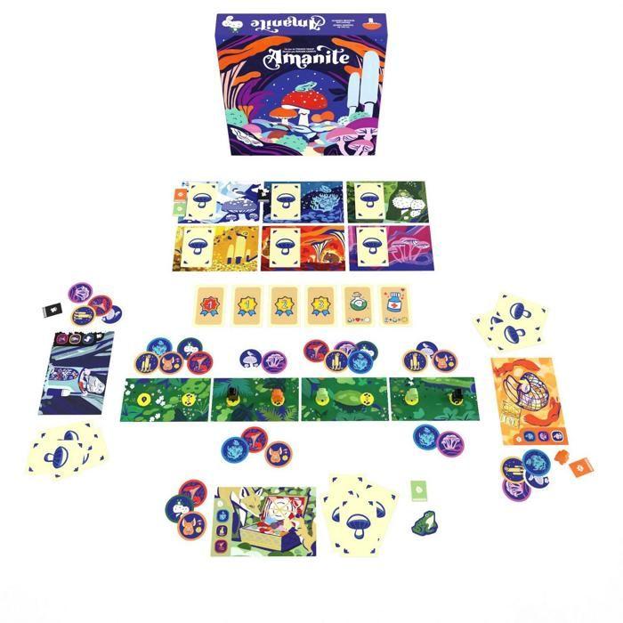 Jeu de société - AMANITE - 2-4 joueurs - À partir de 10 ans - 30 min