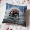 Popular L-LLove Death & Robots Cushion Cover Soft Washable Pillow Case Multi-Scene for Couch Bed Travel Office Use