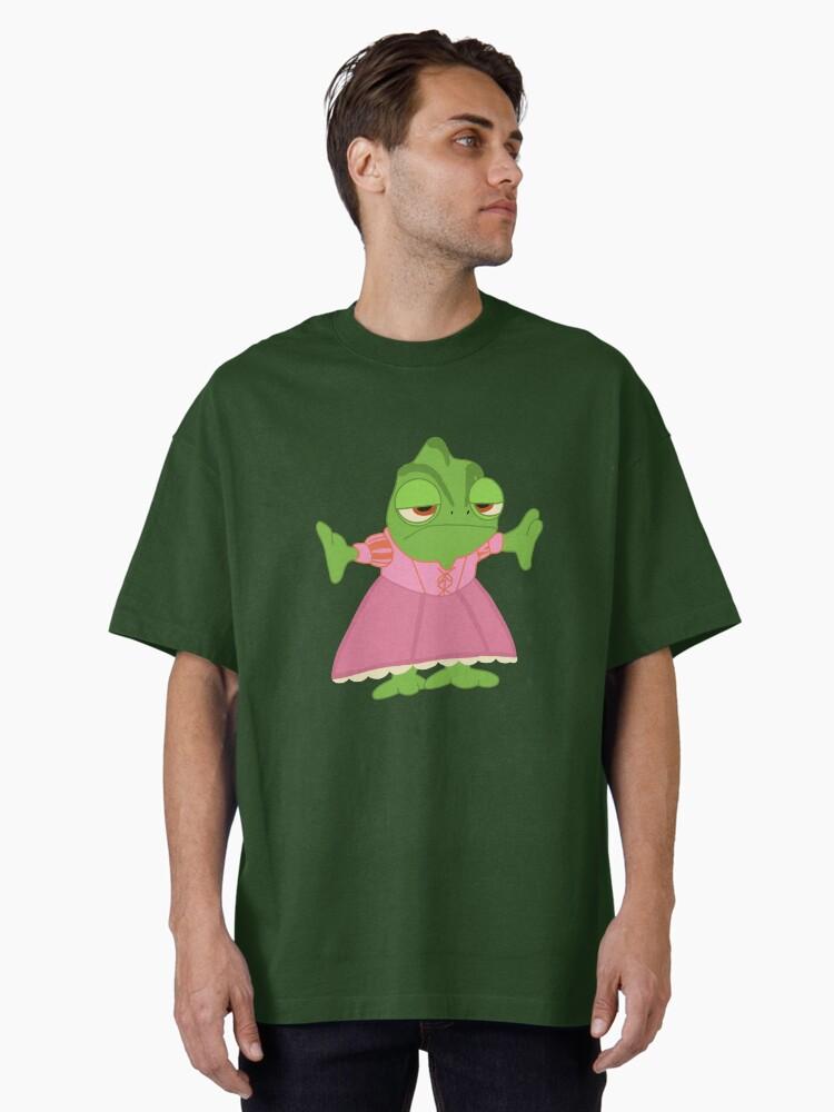 The Princess and the Frog Unimpressed Frog Cartoon Collection Oversized T-Shirt