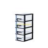 W89C Multifunctional Plastic Storage Bin Deck Office Supplies Home Storage Cabinet