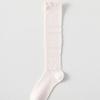 Summer Lightweight Ankle Socks for Children in Gray Ballet-style Long Stockings with Mesh Holes and Hollowed-out Design, Featuring A Simple Style.
