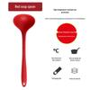 Heat-Resistant Silicone Spatula and Soup Ladle Set – Non-Stick, Food-Grade, Anti-Scald Kitchen Utensils