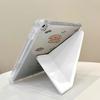 Cute Puppy Y Three Fold for Ipadair6/5 Protective Case 10/9/8 Generation 11 Inch Pro Anti-drop and Anti-bend MINI