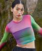 TOPGIRL Tg Mesh Miami Print Crop Top_T316Tp114
