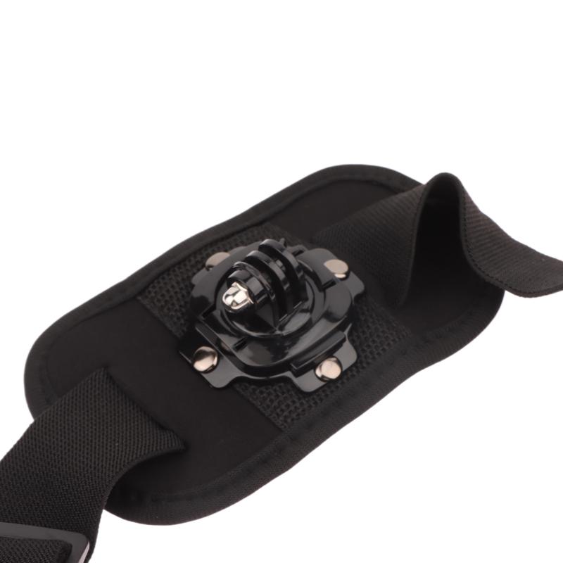 1Pc 360° Rotation Shoulder Black Polyester Fiber Strap Mount Chest Harness Adapter For Camera Accessories