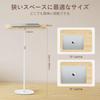 POLESTO Laptop Standing Side Bedside Sofa Bedroom Height Adjustable High Projector Height Easy for Conference Paraffin Wood Finish Desk, Table, Table,