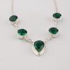 Chrome Diopside Gemstone 925 Sterling Silver Handmade Jewelry Partywear 16-18" For Wife RN-3-15