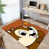 Happy Squirrel Acorn Carpet For Playroom Bedroom Living Room Sofa Home Decorkids Game Area Rug Nonslip Floor Mat