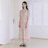 Thursday Island Women Flower Border Mix Frill Dress T264mop245w