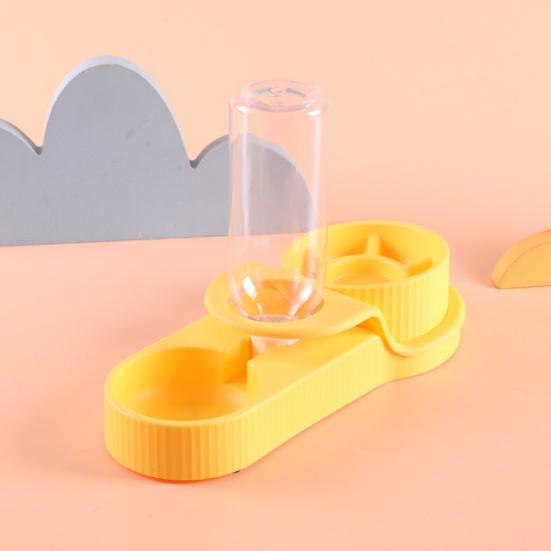 Dog Feeder Automatic Pet Water Dispenser Slow Feeder Bowl for Pets Anti-Choking Design Dry Wet Food Separation Bowl for Dog Cat