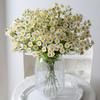 6Pcs 30-Head Artificial Chamomile Flower Bouquet Lifelike Silk Daisy for Home Wedding Decor No-Wilt Easy-Care Wedding Flower Props for Centerpieces