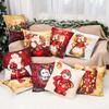 Christmas Cushion Cover Merry Christmas Decorations for Home 2026 Christmas Ornament Navidad Noel Xmas Gifts Happy New Year 2026