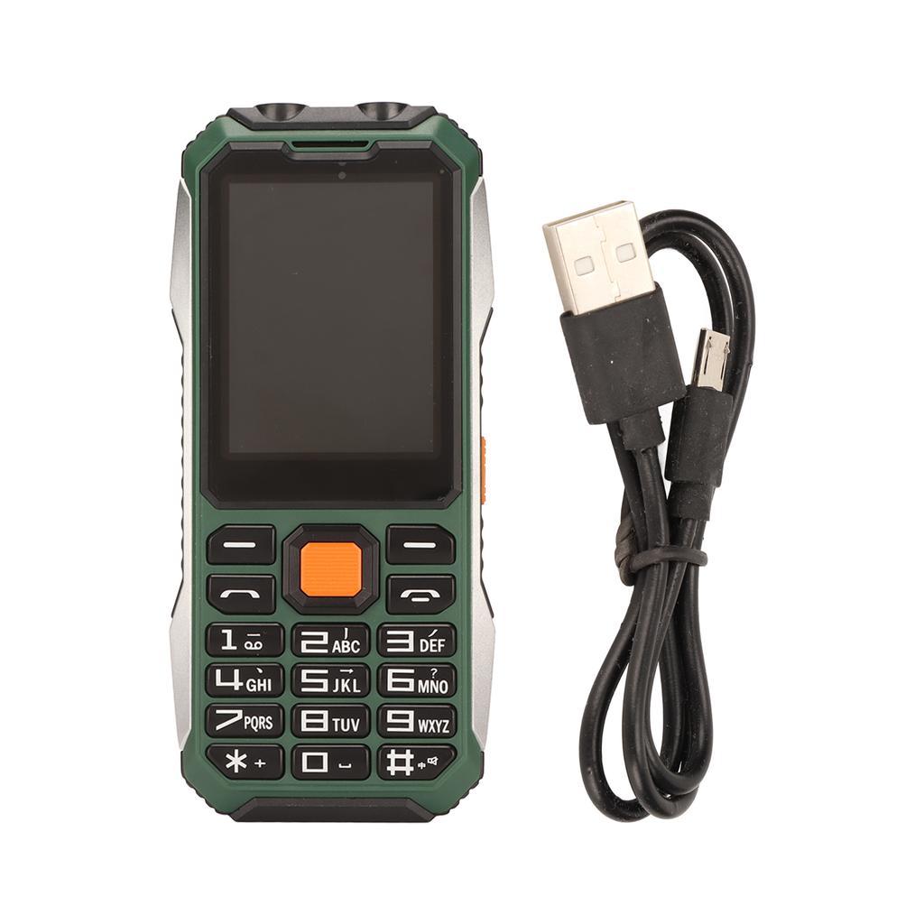2G Seniors Cell Phone Dual SIM Big Button 2.4in HD Screen 6800mAh Long Battery Life Seniors Cell