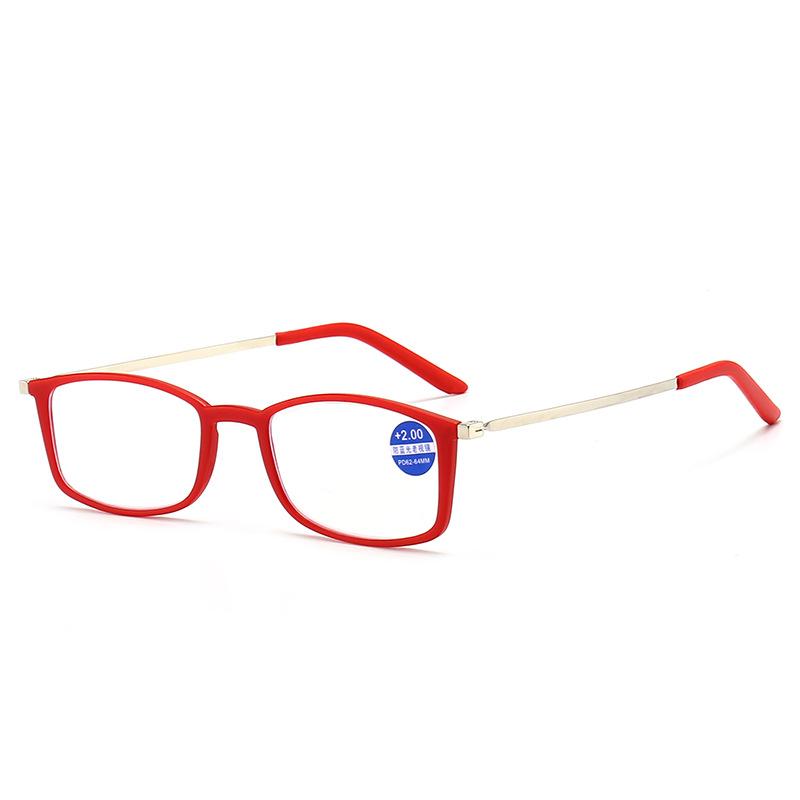Ultra Thin Pastable Mobile Phone Reading Glasses Anti Blue Light for Men and Women with Eyeglasses Case +1.0 To +4.0