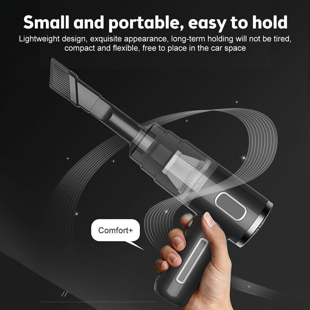 29000Pa Car Mounted Vacuum Cleaner Wireless Portable Household High Suction Wireless Dust Collector Small Mini Air Dust Blower