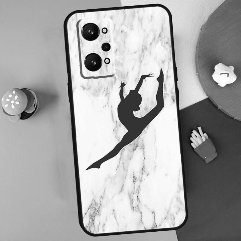 Love Gymnastics For Realme 14 13 12 10 11 Pro Plus GT 6 6T 5 GT7 Pro C55 C51 C21Y C25S C67 C75 C53 C61 Case