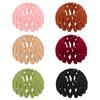 Trendy Matte Bird's Nest Hair Curler: Versatile Claw and Ponytail Ring for Effortless Styling In Europe and America.
