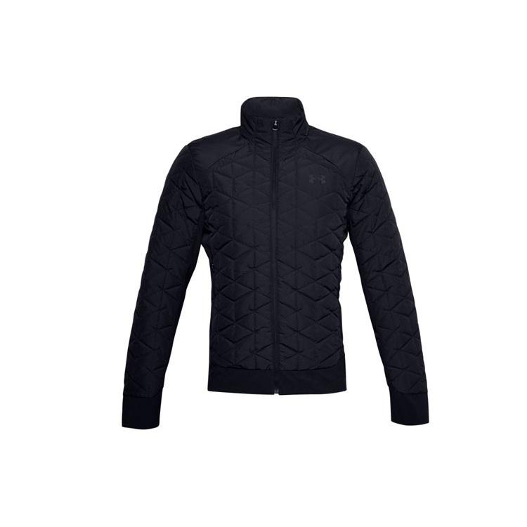 Under Armour ColdGear Reactor Run Hybrid Jacket  Black  Men s 1355803-001 S