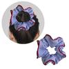 Gestreiftes Muster Haarseil Haarknoten Scrunchies Elastisches Haarseil Großer Haar-Scrunchy Stirnbänder Damenaccessoires