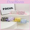 Adorable Korean Style Sequin Crossbody Bag For Kids With Floral Design And Breathable Nylon Material