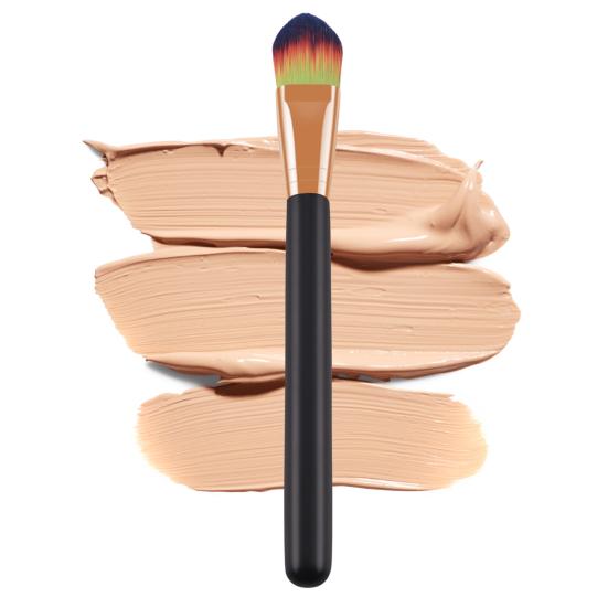 

Безопасная кисть для тональной основы, эргономичная, портативный косметический аксессуар