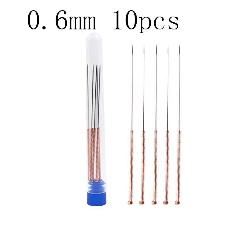 10pcs 3D Printer Nozzle Cleaning Kit 0.15/0.2/0.25/0.3/0.35/0.4/0.5/0.6/0.8/1.0mm Stainless Steel Nozzle Cleaning Needles