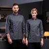 Chef Clothes Long-sleeved Autumn and Winter Chef Jacket Man Hotel Restaurant Uniform Kitchen Work Clothes