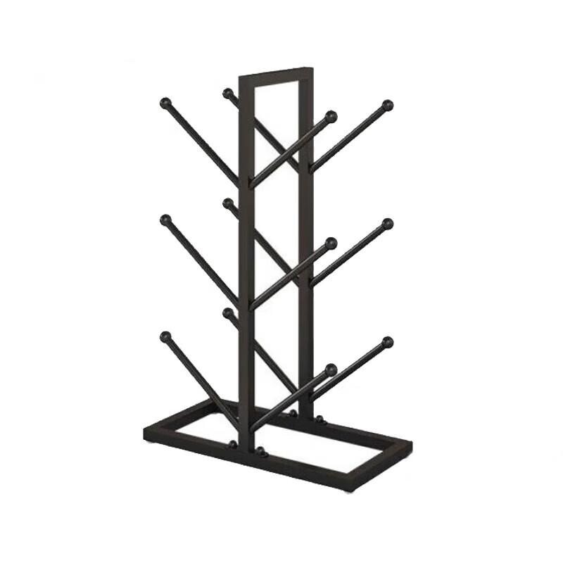 Double-Sided Basketball Storage Rack