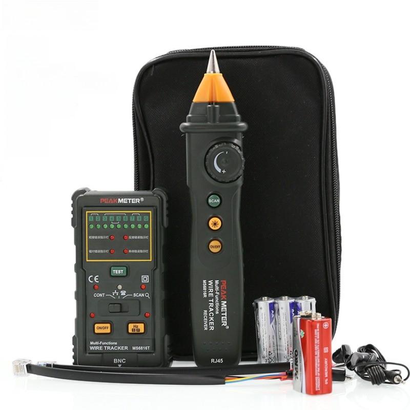 Professional Network Cable Tester RJ45 RJ11 Networking Tool Telephone Wire Network Cable Detector Multi-functional Tester Device