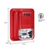 Fire Alarm Warning Strobe Siren Horn Sound & Strobe Alert Security System for Home Office Hotel