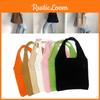 Large Capacity Knitted Shoulder Bag Tote Shopping Handbags Women Travel Gift