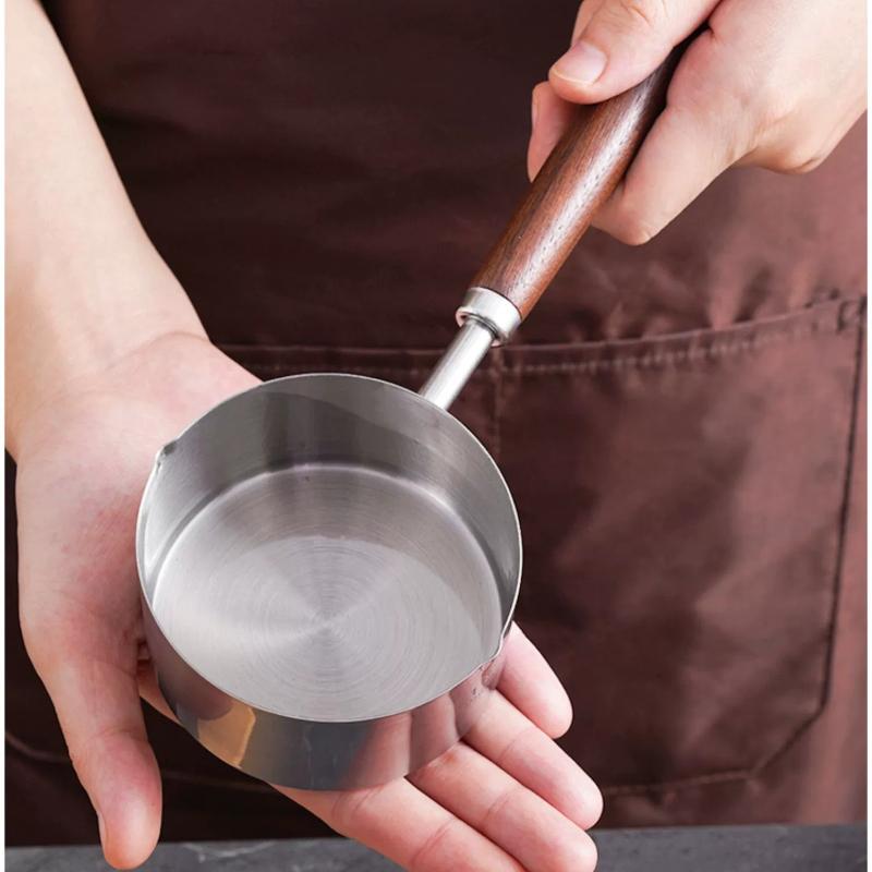 

Мини-кастрюля для супа из нержавеющей стали 304, кастрюли для масла для приготовления пищи, мини-маленькая кастрюля для приготовления соусов, подогрева молока, для кухни