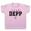 JOHNNY DEPP TEAM DEPP IKONISCHER SCHAUSPIELER FAN LIEBHABER SPARROW KINDER KINDES T-Shirt