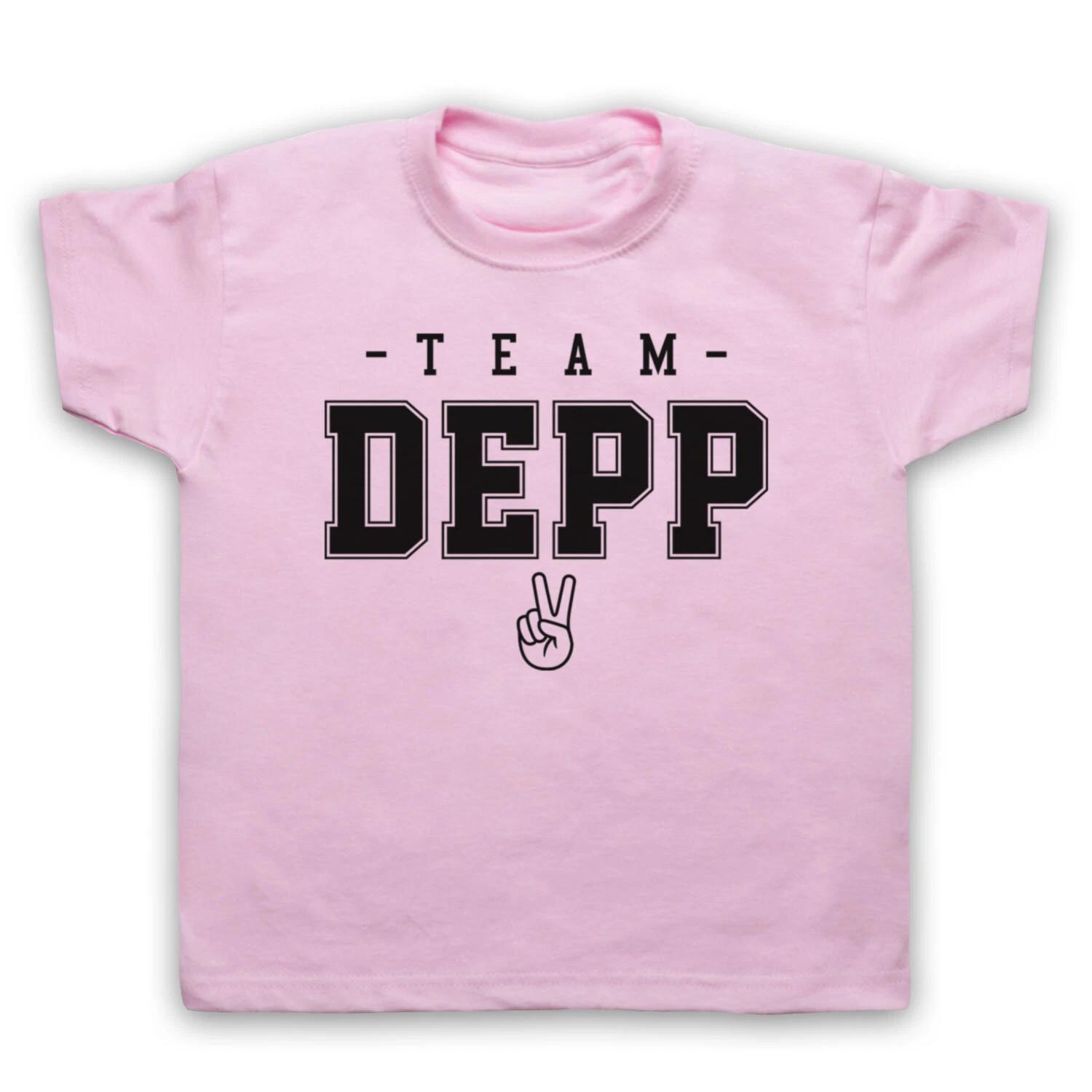JOHNNY DEPP TEAM DEPP ICONIC ACTOR FAN LOVER SPARROW KIDS CHILDS T-shirt 130