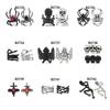 Creative Halloween Skull Hand Ear Bone Clip Earrings Personality Diablo Spider No Pierced Earrings