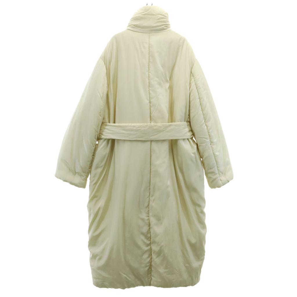 Lemaire Silk Blend Batting Coat 36 Ivory System Women Used