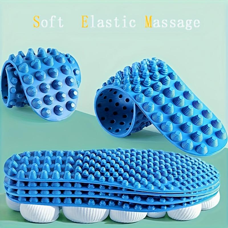 1 Pair of Massage Insoles, Foot Massage Insoles, Foot Massager, Foot, Can Be Cut, Suitable for Both Men And Women High Elasticity And Shock Absorption
