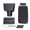 Car Armrest Box Replacement for LADA XRAY Height Adjustable Double Layer Storage Space Center Consoles Organizer with 7