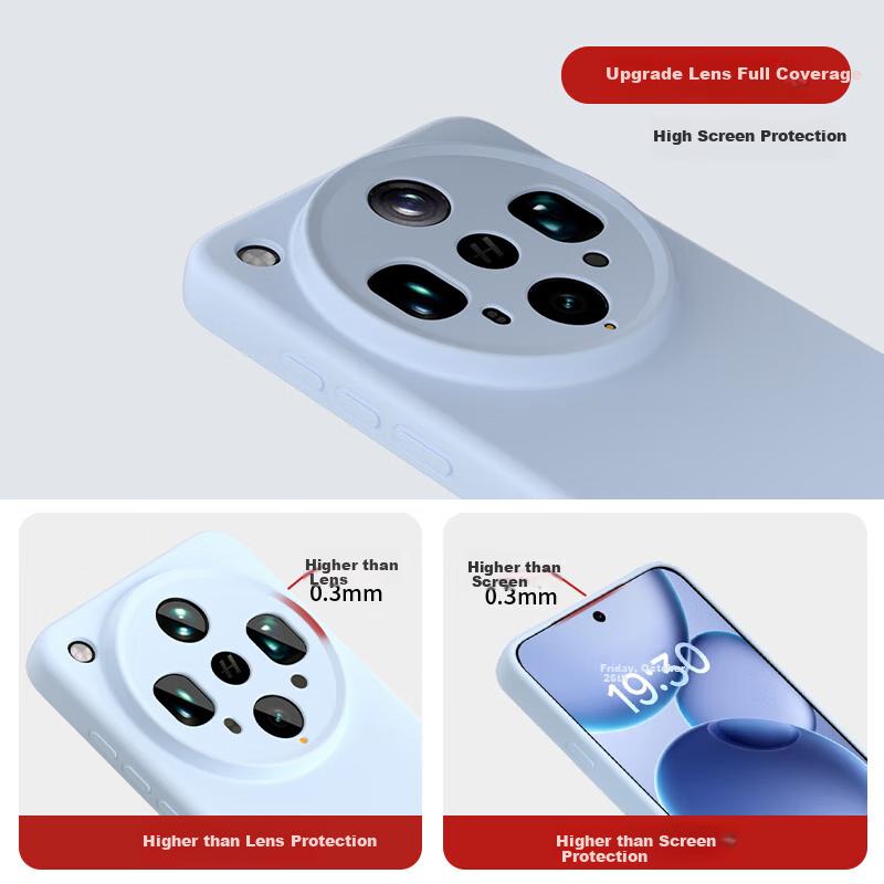 Oppo Find X8 Ultra Phone Case, Find X8 Ultra Protective Cover, Premium Liquid Silicone Soft, Full Lens Protection, Shockproof,n, Antique White