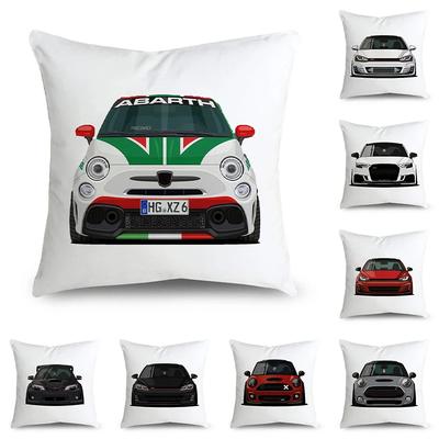 Klassische Auto Kissenbezug Gedruckt Muster Sofa Kissen Home Decor Party Bettwäsche