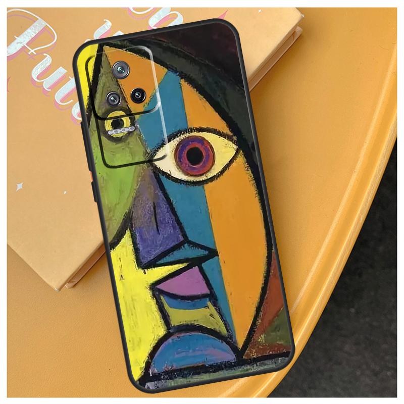 Picasso Abstract Art Painting Funda For Xiaomi 17 Pro Max 15 14 Ultra 13T 14T 15T POCO X7 Pro X5 X6 F6 F5 F7 F8 Ultra Case
