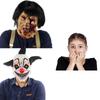 Halloween Mask Creepy Latex Clown Zombie Cosplay Party Horror Make Accessory Up